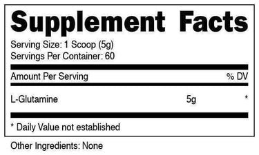 Bucked Up L-Glutamine (300g) | Builtathletics.com | $24.95 | Supplement | health & wellness